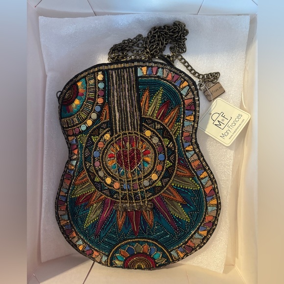 Mary Frances Multicolor Guitar Crossbody Bag - Picture 2 of 3